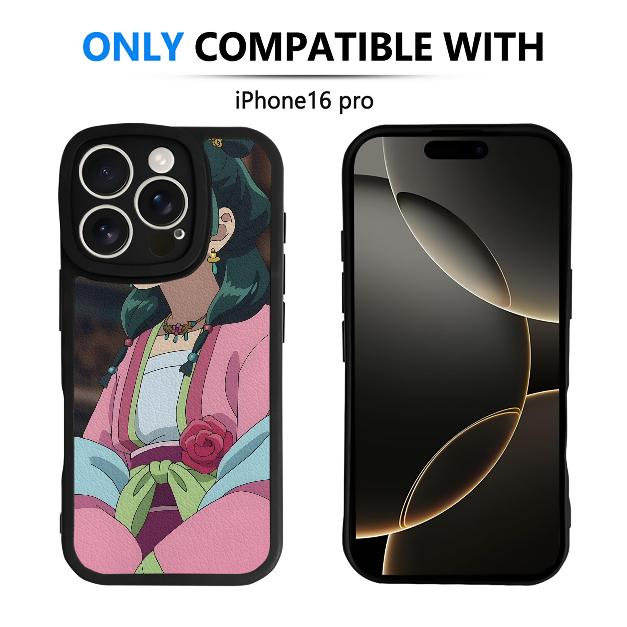 薬屋のひとりごと The Apothecary Diaries 【iPhone 16シリーズ対応】シリコンスマホケース（レザー調） 材質：シリコン